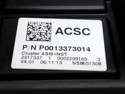 Peça sobressalente para automóvel em segunda mão quadrante por opel corsa d 1.3 16v cdti referências oem iam p0013373014  