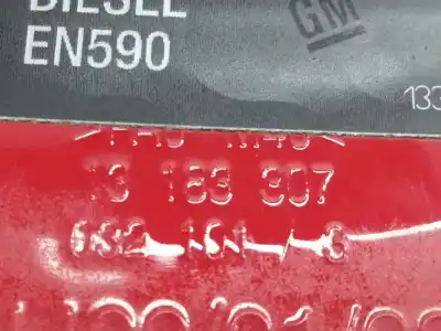 Автозапчасти б/у наружная крышка топлива за opel corsa d 1.3 16v cdti ссылки oem iam 13183307  