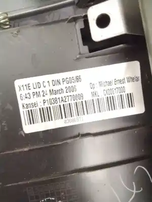 Second-hand car spare part center console for nissan note (e11, ne11) 1.4 lpg oem iam references p10381a2770009  