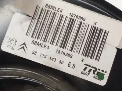 Автозапчасти б/у тормозной серво за citroen c4 cactus 1.2 12v e-thp ссылки oem iam 9811514380  