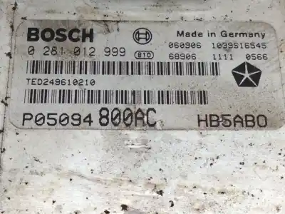 Second-hand car spare part ecu engine control for renault koleos 2.0 dci diesel fap oem iam references p05095800ac  0281012999