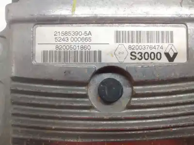 Second-hand car spare part ecu engine control for renault modus 1.4 16v oem iam references 8200376474  