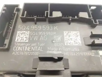 Peça sobressalente para automóvel em segunda mão módulo electrónico do fecho central por seat ateca (kh7) style referências oem iam 5q4959593k  