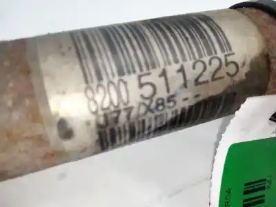 Peça sobressalente para automóvel em segunda mão transmissão dianteira esquerda por renault modus 1.4 16v referências oem iam 8200511225  