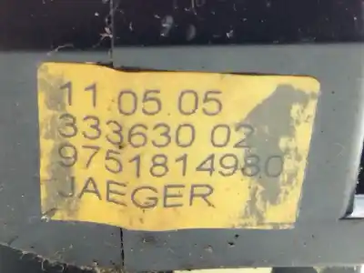 Second-hand car spare part headlights switch for citroen c15 d oem iam references 9751814980  