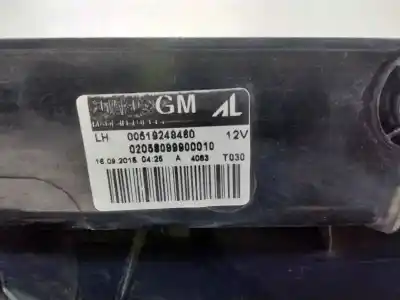 Second-hand car spare part left tailgate light for opel combo d expression l1h1 oem iam references 0519248460  