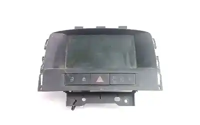 Peça sobressalente para automóvel em segunda mão display gps / multimídia por opel astra j lim. cosmo referências oem iam 22764032
