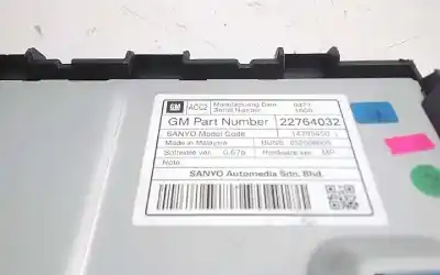 Second-hand car spare part multifunction display for opel astra j lim. cosmo oem iam references 22764032  