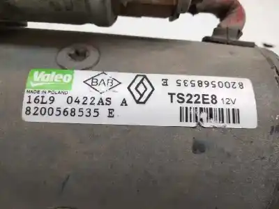Pezzo di ricambio per auto di seconda mano motorino di avviamento per renault koleos bose edition riferimenti oem iam 8200568535e  