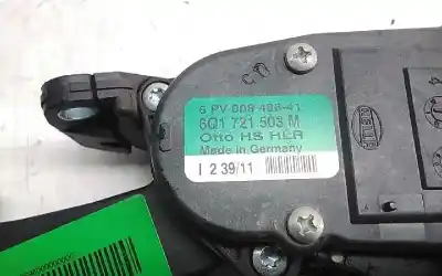 Автозапчастина б/у педаль акселератора для audi a1 (8x) 1.6 tdi 90 cv / 66 kw посилання на oem iam 6q1721503m  