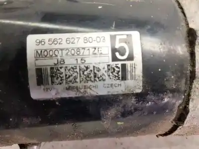 Pezzo di ricambio per auto di seconda mano motorino di avviamento per citroen jumpy hdi 120 atlante millenium combi riferimenti oem iam 9656262780  