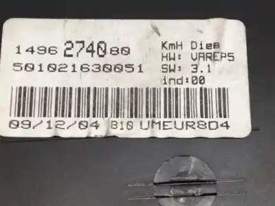 Peça sobressalente para automóvel em segunda mão quadrante por citroen c8 2.2 hdi 16v premier ii referências oem iam 1496274080  