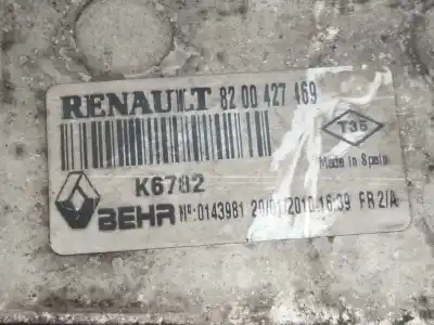 Автозапчастина б/у інтеркулер для renault kangoo express (fw0/1_) 1.5 dci (fw0a. fw0b) посилання на oem iam 8200427469  