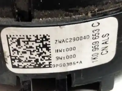 Peça sobressalente para automóvel em segunda mão fita do airbag por seat leon (1p1) emocion referências oem iam 1k0959653c  