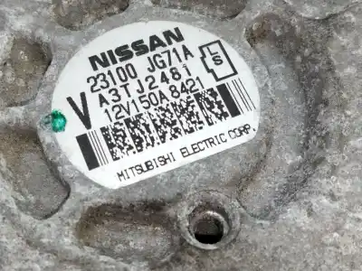 Second-hand car spare part alternator for renault koleos 2.0 dci diesel fap oem iam references 23100jg71a  