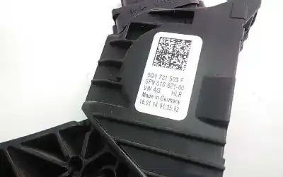 Peça sobressalente para automóvel em segunda mão pedal acelerador por seat leon st (5f8) reference referências oem iam 5q1721503f  