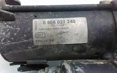 Автозапчастина б/у двигун запускається для opel corsa c blue line посилання на oem iam 0986021240  