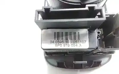 Second-hand car spare part headlights switch for seat leon (1p1) reference oem iam references 5p0919094a  