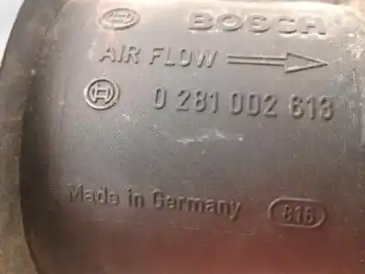 Peça sobressalente para automóvel em segunda mão medidor de massa de ar por fiat doblo (119) 1.3 16v jtd active multijet referências oem iam 0281002613  