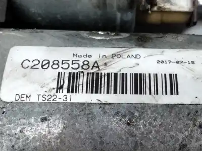 Second-hand car spare part starter motor for renault koleos 2.0 dci diesel fap oem iam references c208558a  