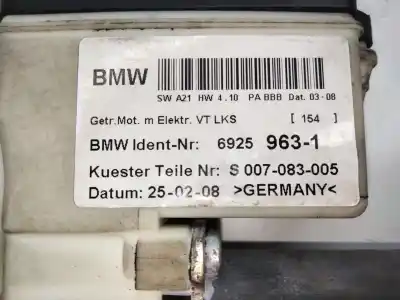 Peça sobressalente para automóvel em segunda mão motor elevador vidro dianteiro esquerdo por bmw x3 (e83) 2.0 turbodiesel cat referências oem iam 69259631  