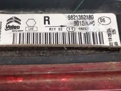 Автозапчасти б/у правый задний фонарь в двери за citroen c4 cactus 1.2 12v e-thp ссылки oem iam 9822352180  