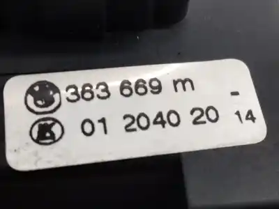 Peça sobressalente para automóvel em segunda mão comutador de limpa vidros por bmw x3 (e83) 2.0 turbodiesel cat referências oem iam 363669  