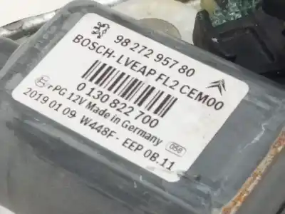 Second-hand car spare part passenger side right window regulator for citroen c4 cactus 1.2 12v e-thp oem iam references 9827295780  