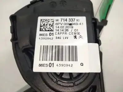 Second-hand car spare part accelerator pedal for citroen c4 cactus 1.2 12v e-thp oem iam references 9671433780  
