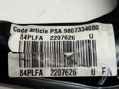 Second-hand car spare part brake pedal for citroen c4 cactus 1.2 12v e-thp oem iam references 9807344080  