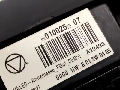 Автозапчастина б/у багатофункційний дисплей для citroen c4 cactus feel посилання на oem iam 98020025zd  