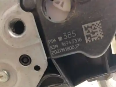 Second-hand car spare part left front door lock for citroen c4 cactus feel oem iam references 190385  