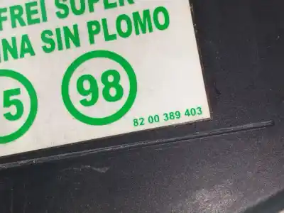 Second-hand car spare part outer fuel cap for renault modus 1.4 16v oem iam references 8200389403  