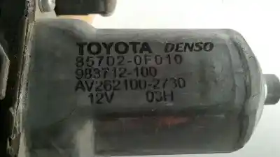 Автозапчастина б/у регулятор вікна передній лівий для toyota yaris (ksp9/scp9/nlp9) básico посилання на oem iam 983722101  