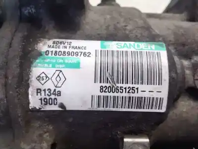 Автозапчастина б/у компресор кондиционера для renault clio iii exception посилання на oem iam 8200651251  