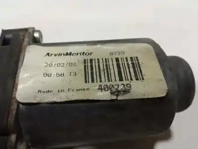 Second-hand car spare part driver left window regulator for renault mascott ka 120. 35/55 base oem iam references 400739  