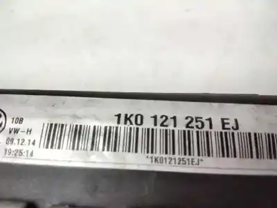 Автозапчасти б/у водяной радиатор за skoda superb combi (3t5) active ссылки oem iam 1k0121251ej  