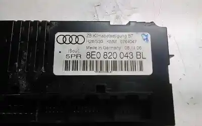Автозапчасти б/у отопление / кондиционирование воздуха за audi a4 avant (8e) 2.0 tdi ссылки oem iam 8e0820043bl  