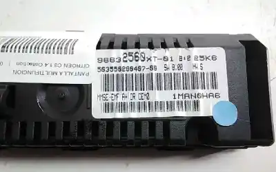 Second-hand car spare part multifunction display for citroen c3 1.4 oem iam references 98832560xt  