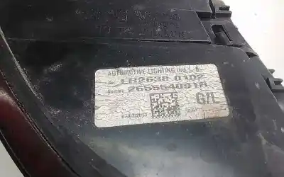 Peça sobressalente para automóvel em segunda mão farolim traseiro esquerdo por renault clio iii authentique referências oem iam er26380102  