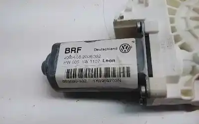 Peça sobressalente para automóvel em segunda mão elevador de vidros traseiro esquerdo por seat leon (1p1) reference referências oem iam 1k0959703n  