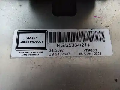 Автозапчасти б/у аудиосистема / радио cd за mini mini (r56) cooper d ссылки oem iam 3452697  