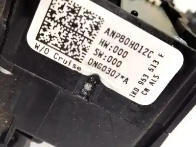 Second-hand car spare part headlights switch for seat leon (1p1) emocion oem iam references 1k0953513e  