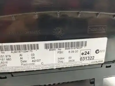 Second-hand car spare part multifunction display for bmw 3 coupé (e92) 320 d oem iam references 9151979  