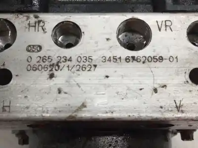 Peça sobressalente para automóvel em segunda mão abs por bmw x3 (e83) 2.0 d referências oem iam 676205901  0265234035