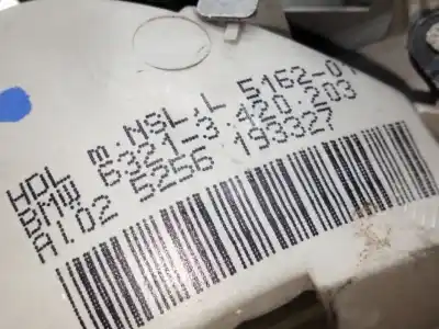 Second-hand car spare part left tailgate door light for bmw x3 (e83) 2.0 d oem iam references 3420203  