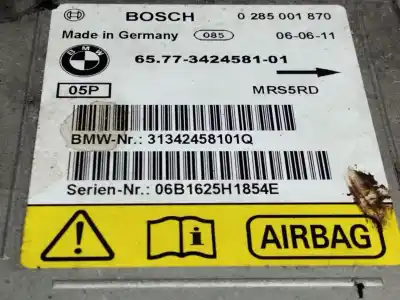 Second-hand car spare part airbag control unit for bmw x3 (e83) 2.0 d oem iam references 342458101  0285001870