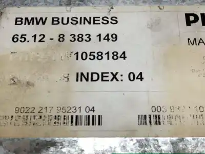Piesă de schimb auto la mâna a doua sistem audio / cd radio casetofon pentru bmw serie 3 berlina (e46) 2.0 16v diesel cat referințe oem iam 8383149  