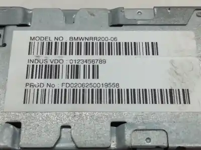 Second-hand car spare part audio system / radio cd for bmw x3 (e83) 2.0 d oem iam references 4829419  