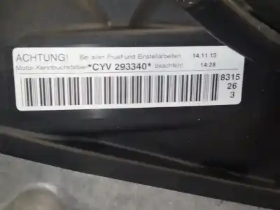 Pezzo di ricambio per auto di seconda mano motore completo per seat leon sc (5f5) 1.2 tsi riferimenti oem iam cyv  